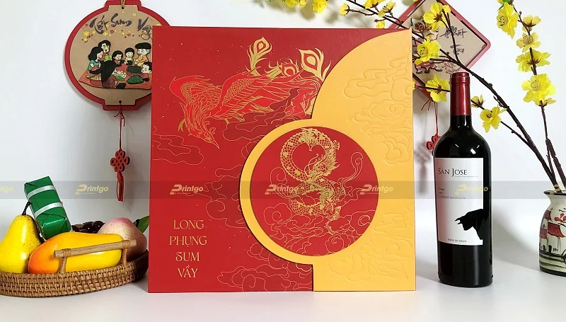 Hộp quà tết Long Phụng Sum Vầy