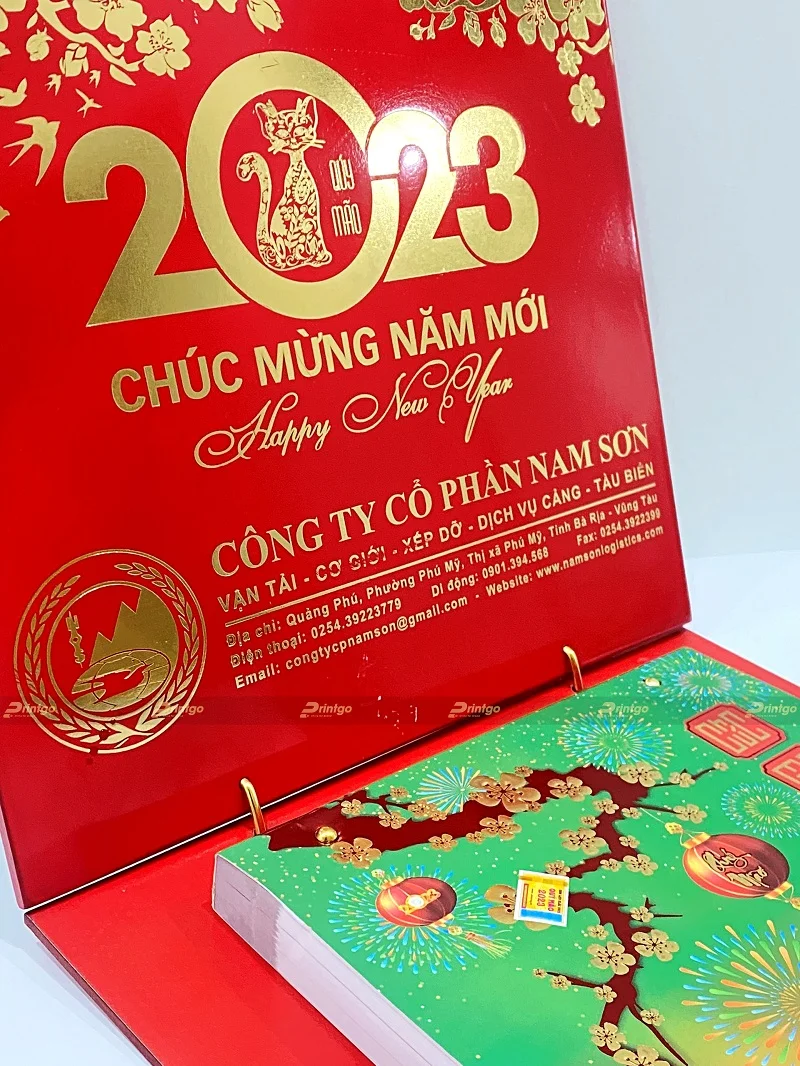 Nam Sơn và Printgo: In bộ lịch tết thay ngàn lời chúc và gửi trao tâm ý người tặng 