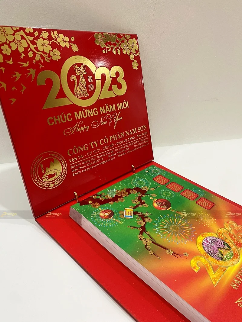 Nam Sơn và Printgo: In bộ lịch tết thay ngàn lời chúc và gửi trao tâm ý người tặng 