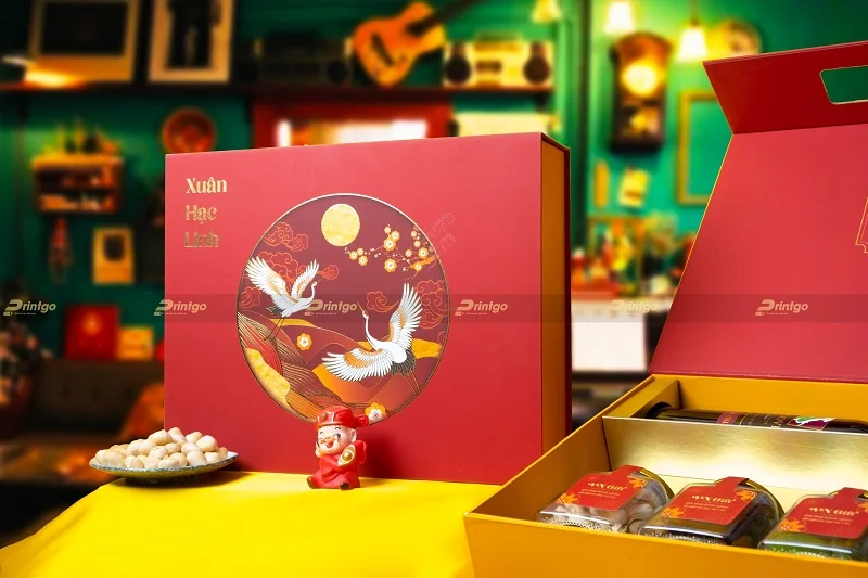 Thiết kế bao bì lấy cảm hứng từ hình ảnh chim Hạc thanh túy