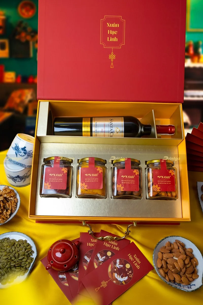Khay định hình bồi metalize 18k