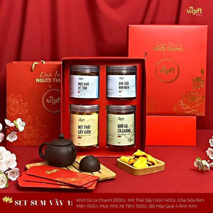 Set quà Tết Vigift - Sum Vầy 1
