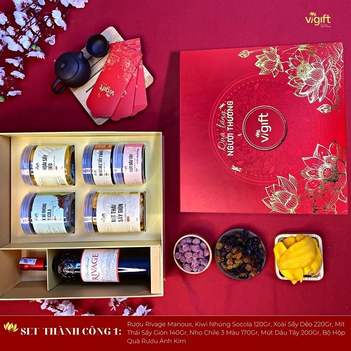 Set quà Tết Vigift - Thành Công 1
