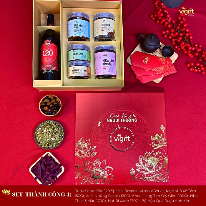 Set quà Tết Vigift - Sum Vầy 4