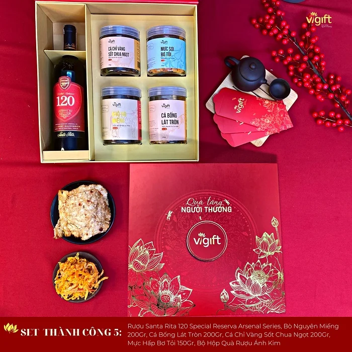 Set quà Tết Vigift - Thành Công 5