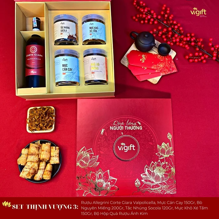 Set quà Tết Vigift - Thịnh Vượng 3