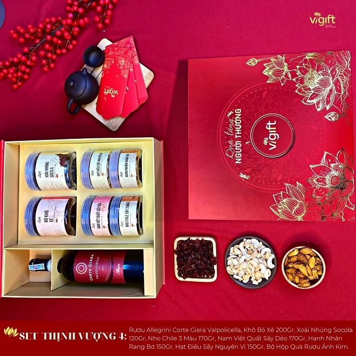 Set quà Tết Vigift - Thịnh Vượng 4