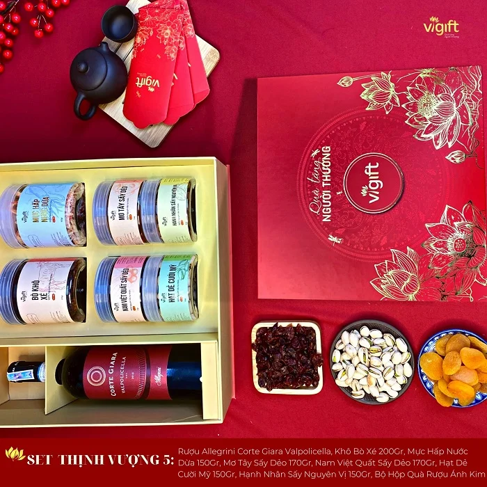 Set quà Tết Vigift - Thịnh Vượng 5