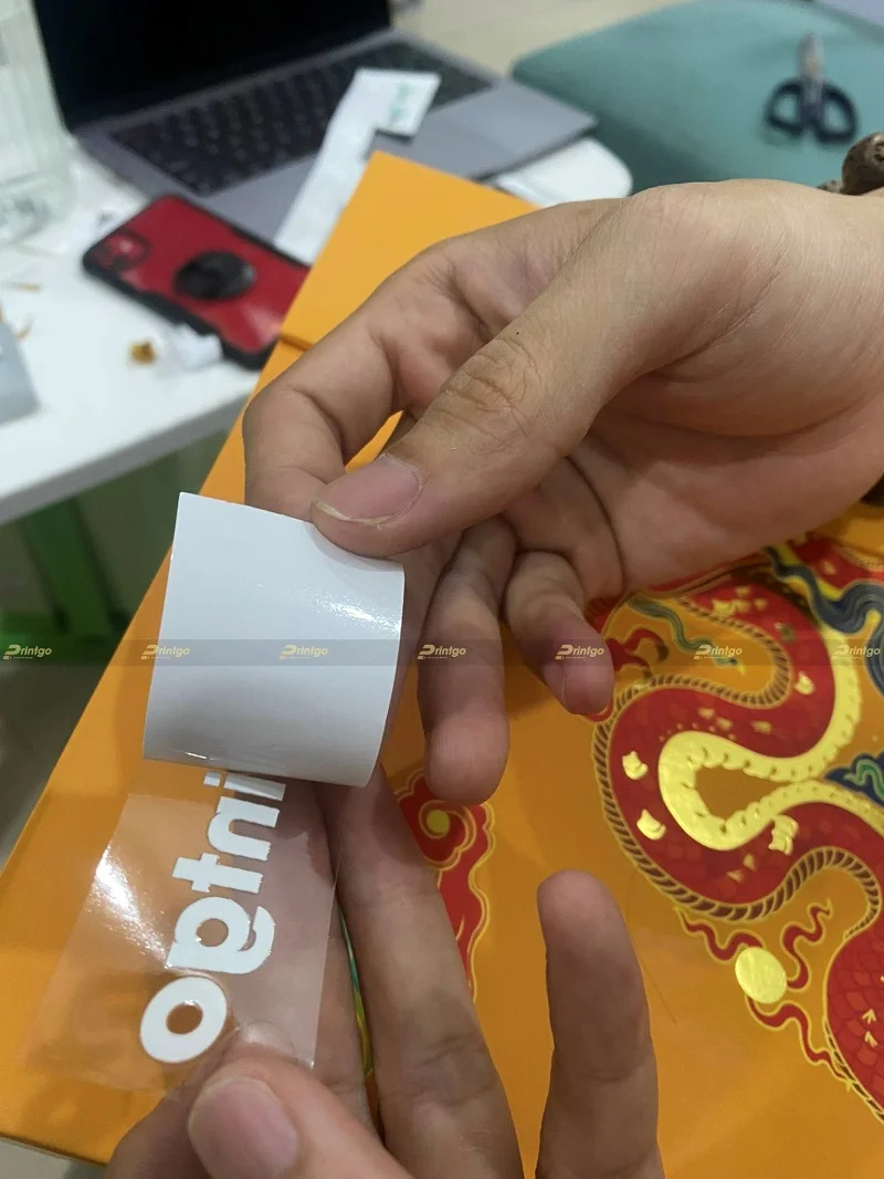 Decal trong có tính thẩm mỹ cao