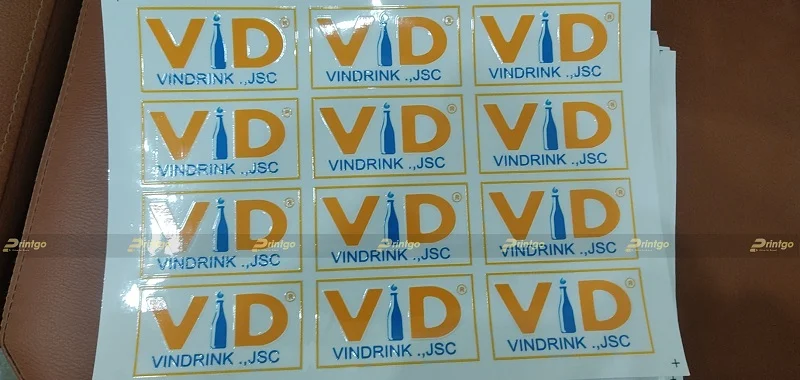 Decal nổi VID