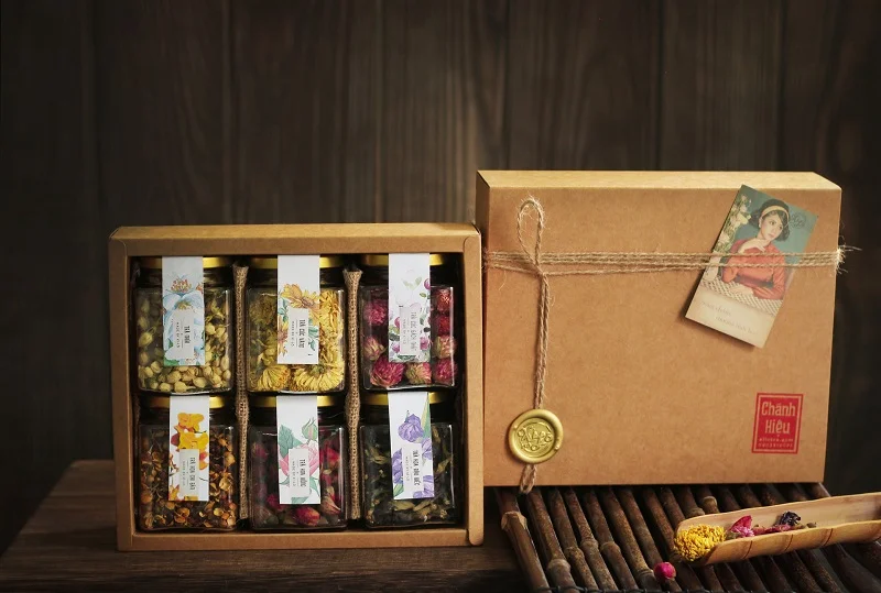 Hộp giấy Kraft Xì Lô Trà
