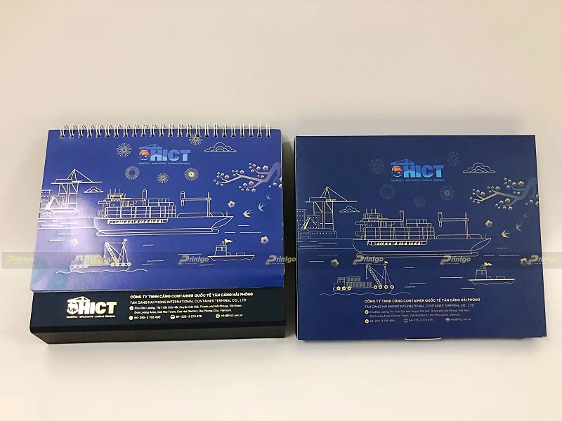 Bộ lịch để bàn HICT