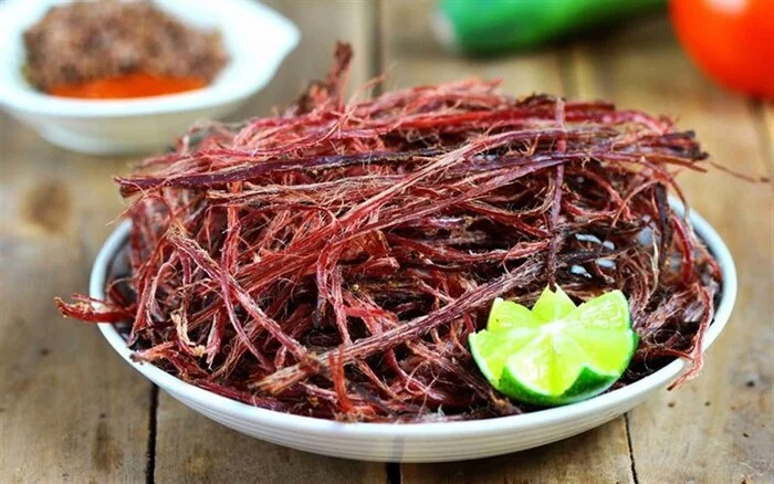 Thịt trâu sấy được nhiều khách hàng ưa chuộng