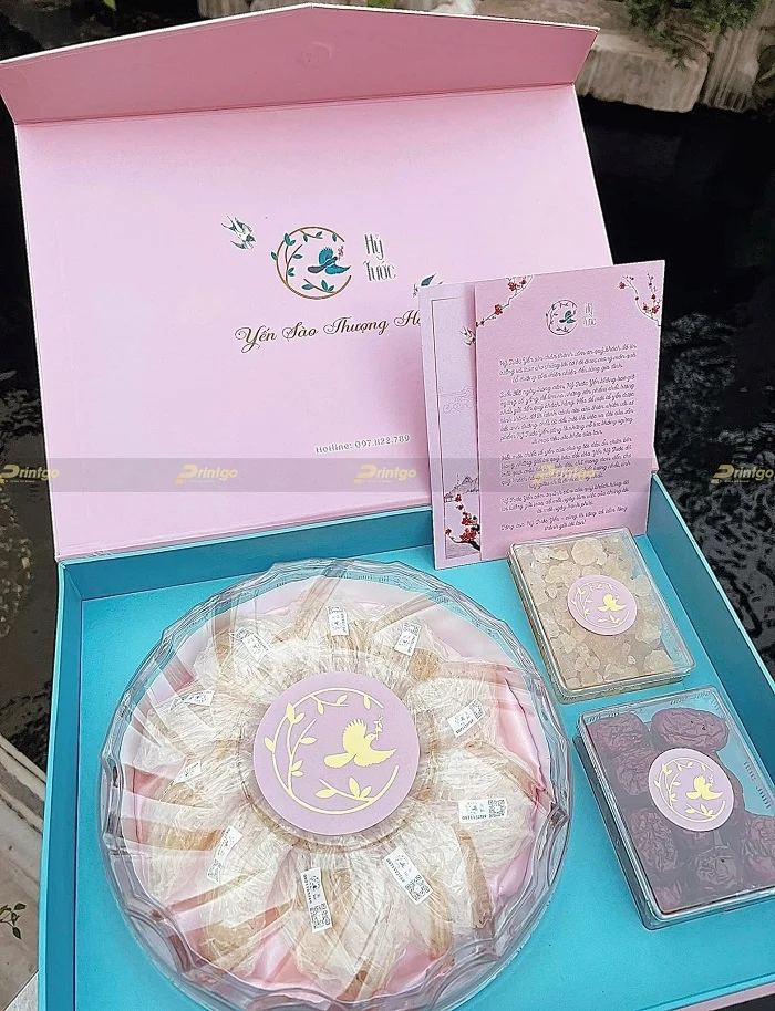 [Branding] Thiết kế bộ nhận diện thương hiệu yến sào Hỷ Tước của Printgo