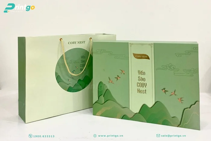 Kích thước hộp yến hình vuông