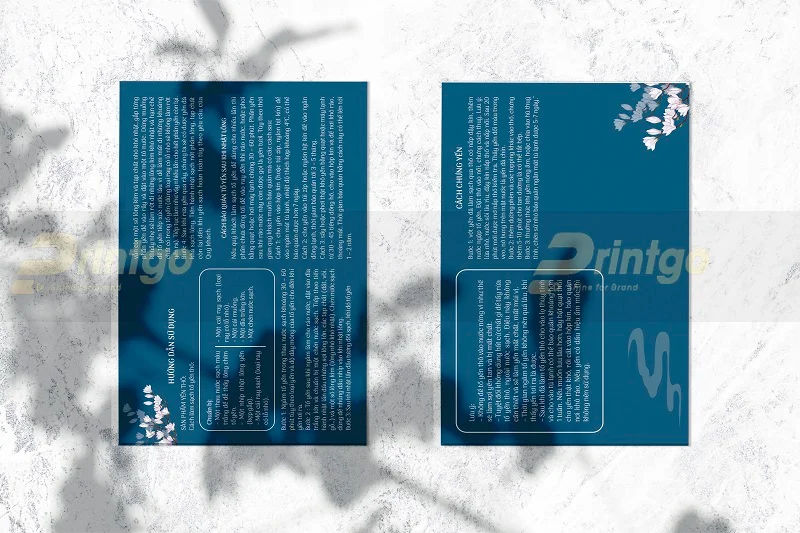 Giấy hướng dẫn sử dụng sản phẩm