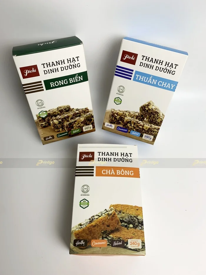 Hộp đựng thanh gạo lứt Pichi