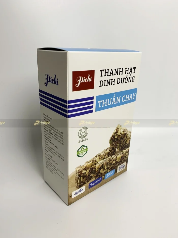 Pichi và Printgo: Sản xuất hộp đựng thanh gạo lứt gửi trao giá trị sức khỏe đến người tiêu dùng