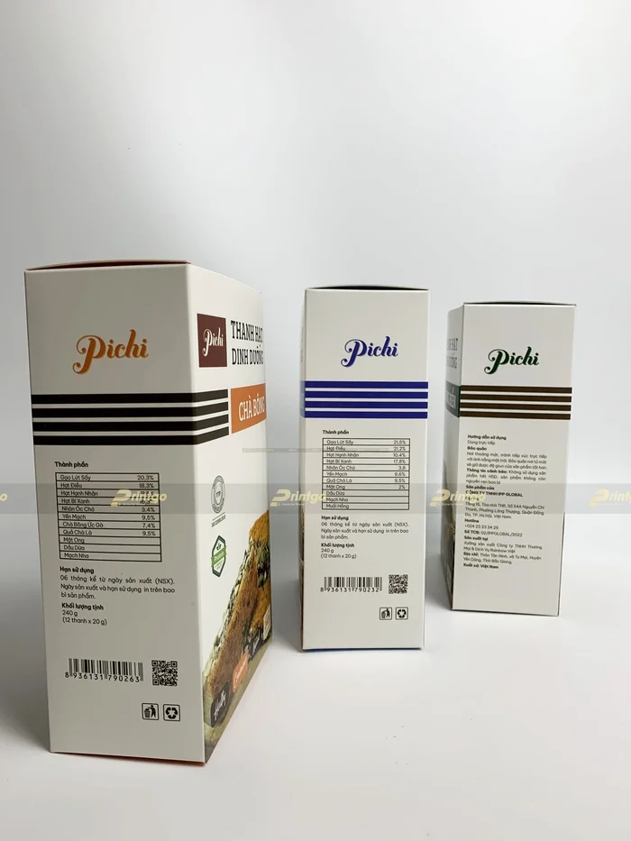 Tất cả được in rõ ràng, giúp người dùng dễ dàng đọc các thông tin