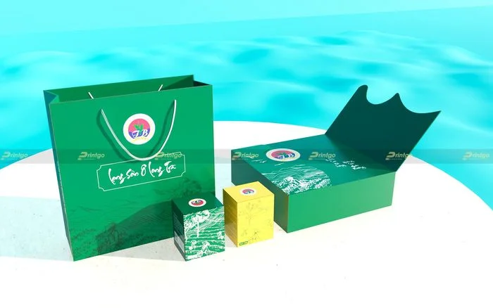 Kích thước tiêu chuẩn của hộp trà bằng giấy