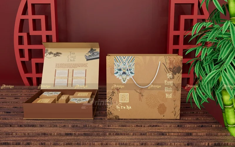 Vỹ Dạ Xưa và Printgo: Thiết kế và in hộp đựng trà cung đình Huế tôn vinh nét đẹp miền cố đô