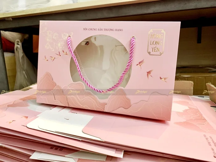 Dây xách hồng đồng bộ