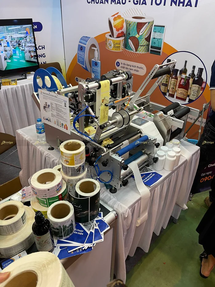 Sản phẩm khi in flexo rất nổi bật và sắc nét.