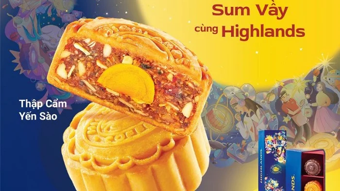 Bánh thập cẩm yến sào