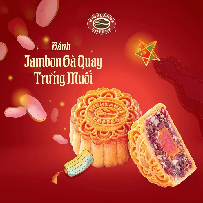 Bánh trung thu nước gà quay Jambon
