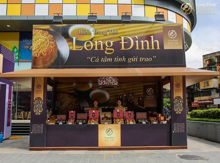 Bánh trung thu Long Đình được nhiều người ưa chuộng