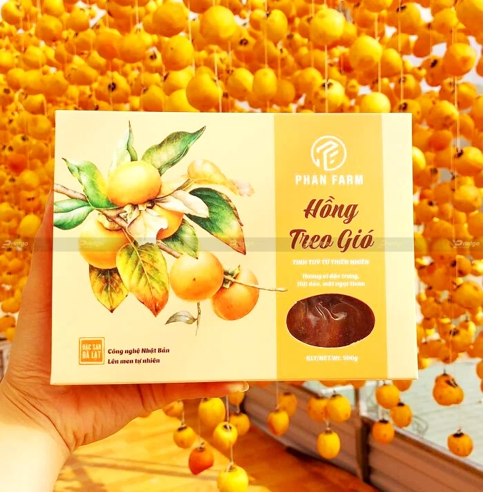 Hộp đựng hồng sấy