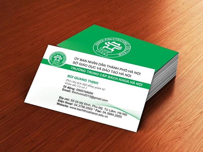 Mẫu card visit hiện đại, tinh tế