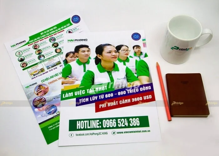 Bảng báo giá in tờ rơi A3, A4, A5, in lấy nhanh, uy tín, chất lượng