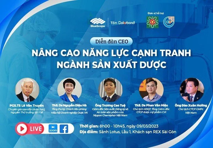 CHIA SẺ KINH NGHIỆM NÂNG CAO NĂNG LỰC CẠNH TRANH NGÀNH DƯỢC 2023 - 2024