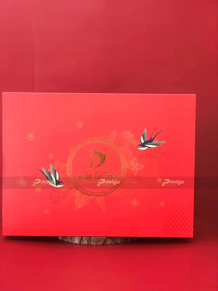 Cận cảnh bên ngoài hộp