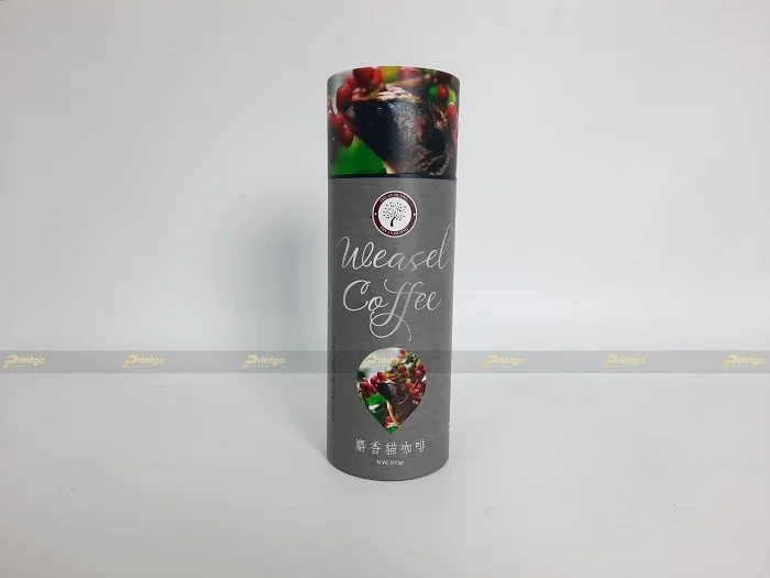Hộp đựng cà phê trụ tròn đang rất được ưa chuộng