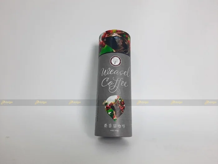 Hộp trụ tròn đựng cà phê