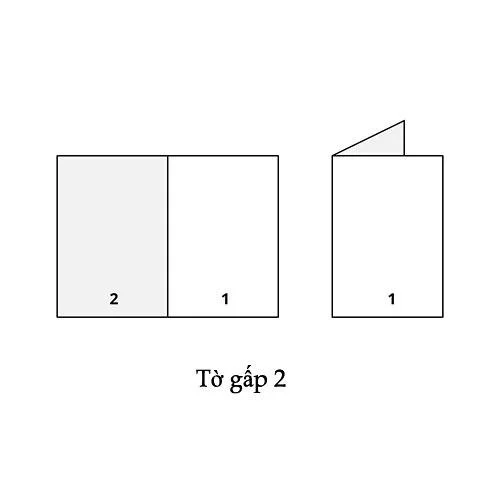 Tờ gấp 2 ( bi-fold brochure)