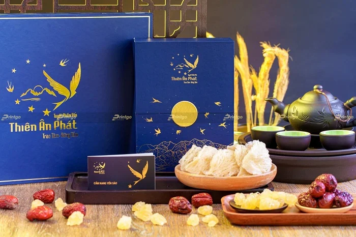 Hộp yến sang trọng giống như món quà quý giá.