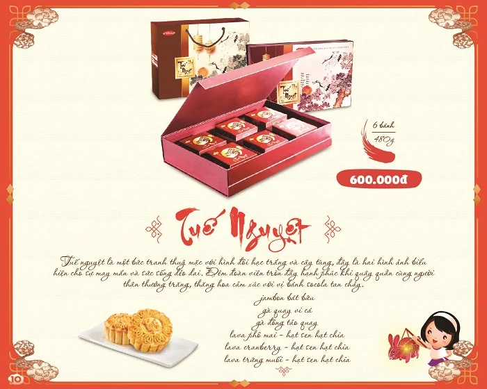 Hộp Tuế Nguyệt 6 bánh