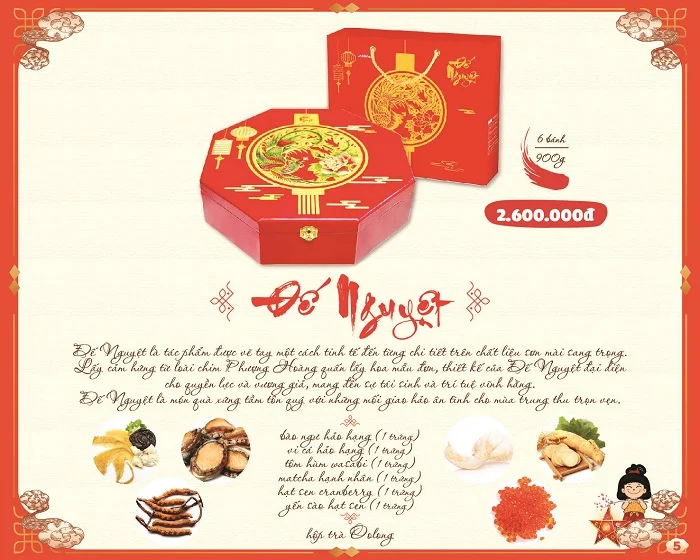 Hộp bánh Đế Nguyệt
