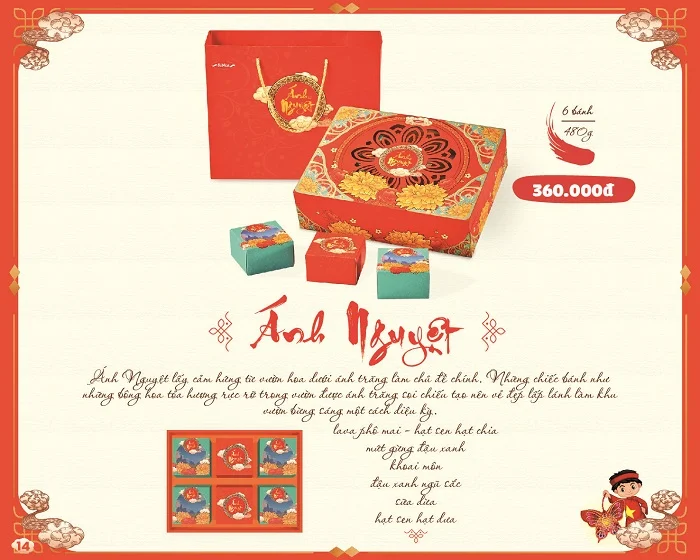 Hộp Ánh Nguyệt 6 bánh