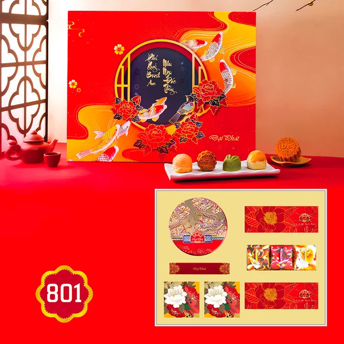 Lễ hoàng kim song ngư phú quý Đại Phát