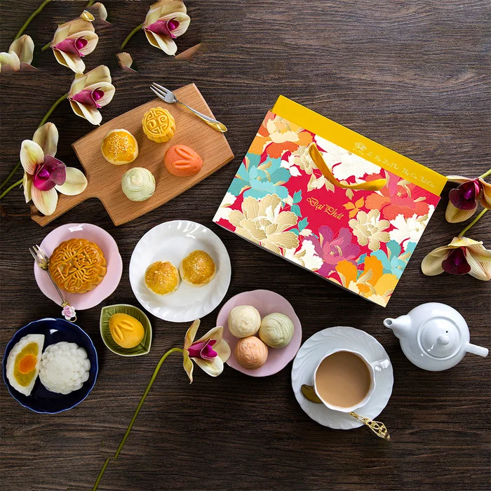 Lễ hộp bánh trung thu Đại Phát tiêu chuẩn đơn giản