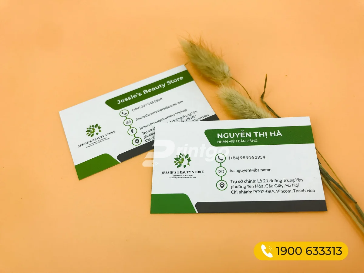 Name card do Printgo thiết kế và in ấn