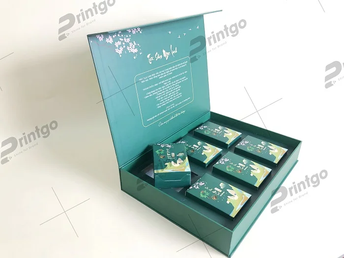 Hộp thiết kế đựng 6 hộp con