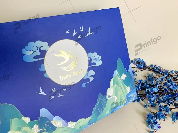 Ép kim logo, tên thương hiệu