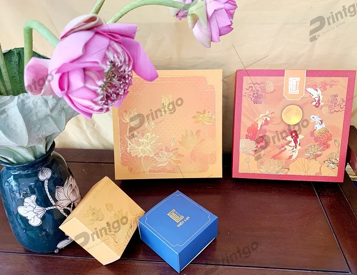 Bộ bao bì mang với những hình ảnh mang đặc trưng của Tết trung thu