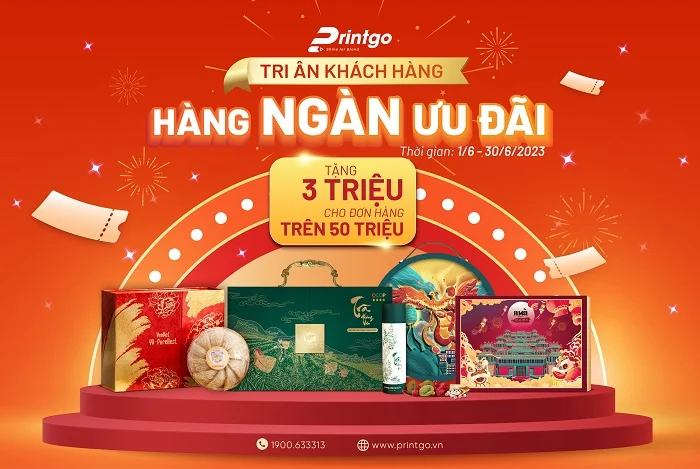 Chương trình tri ân khách hàng thân thiết của Printgo Chương trình tri ân khách hàng thân thiết của Printgo