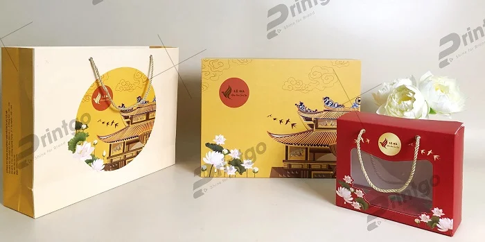 Bộ bao bì yến sào Lệ Hà